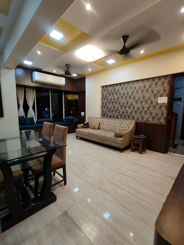Living Room, new-dharmakshetra 2 Bedroom 750 Sq.Ft. Apartment In Borivali West Mumbai 9175386
