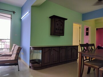 Living Room in 2.5 BHK Apartment at Ajmera Green Acres, Bannerghatta – for Rent