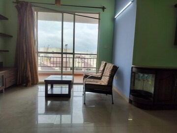 Living Room in 2.5 BHK Apartment at Ajmera Green Acres, Bannerghatta – for Rent