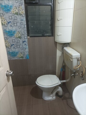 Bathroom in 2 BHK Apartment at ABC INN, Nigdi – for Rent