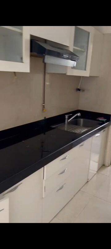 Kitchen in 2 BHK Apartment at LnT Realty Crescent Bay, Parel – for Rent