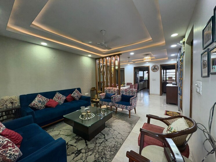 Living Room, sector 57 3.5 Bedroom 315 Sq.Ft. Builder Floor In Sector 57 Gurgaon 9175476