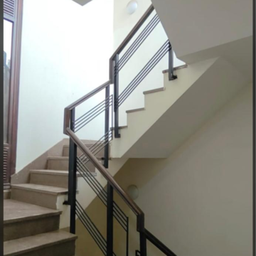 Staircase in 3 BHK Builder Floor at Boutique Residential Apartments C-220, Sarvodaya Enclave – for Rent