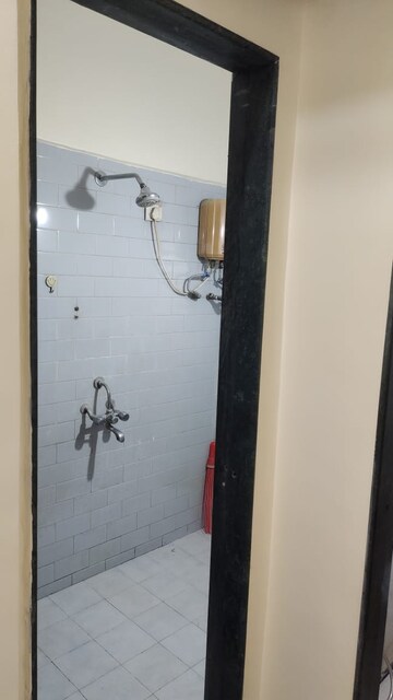 Bathroom in 1 BHK Apartment at Rachna CHS, Bhandup East – for Rent