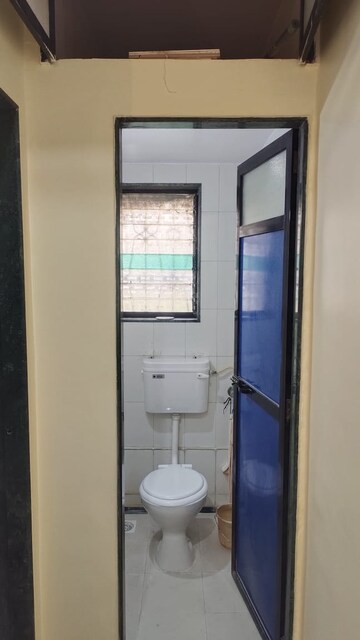 Bathroom in 1 BHK Apartment at Rachna CHS, Bhandup East – for Rent