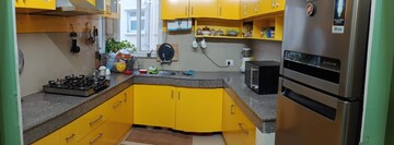 Kitchen in 4 BHK Builder Floor at Emaar MGF Emerald Hills, Sector 65 – for Sale