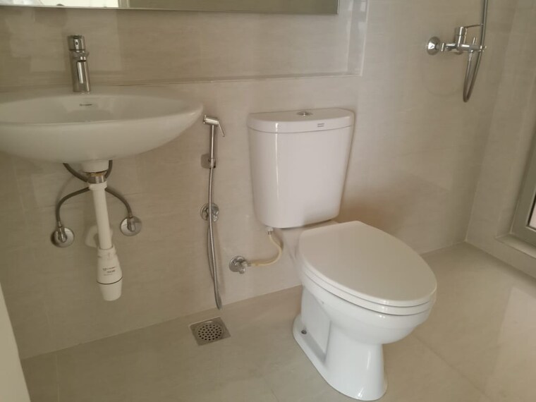 Bathroom, today-aamod 1 Bedroom 325 Sq.Ft. Apartment In Palaspa Navi Mumbai 9175539
