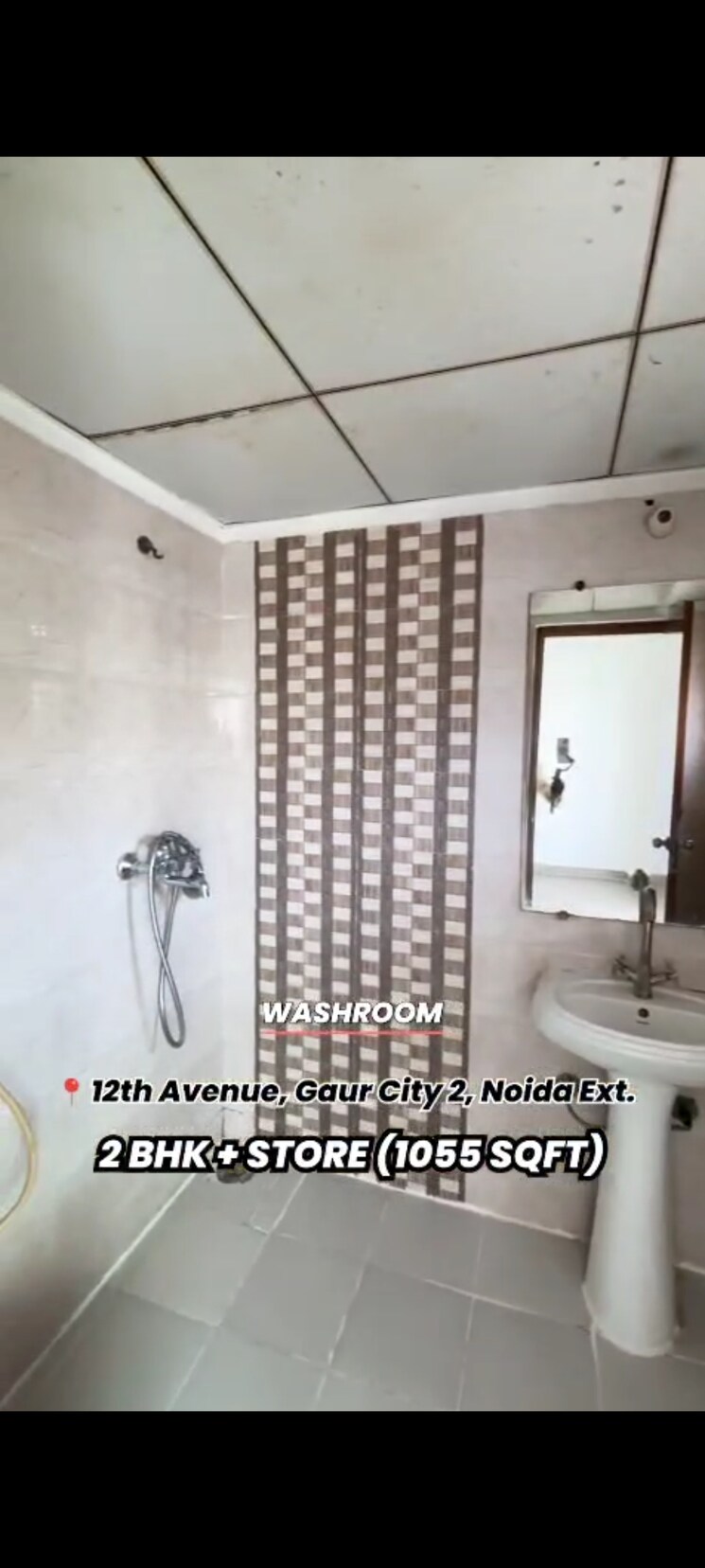Bathroom, gaur-city-2-14th-avenue 2.5 Bedroom 1055 Sq.Ft. Apartment In Sector 16c Greater Noida Greater Noida 9175555