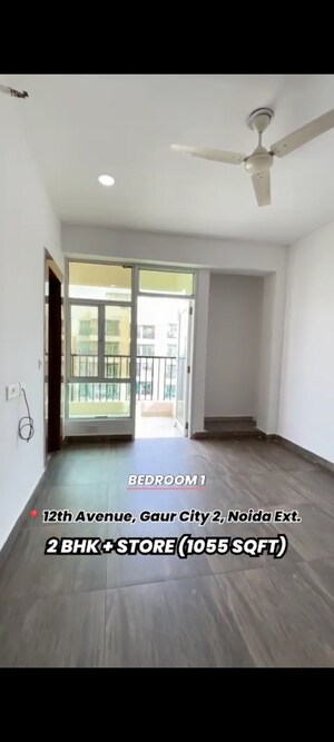 Master Bedroom in 2.5 BHK Apartment at Gaur City 2 - 14th Avenue, Sector 16c Greater Noida – for Sale