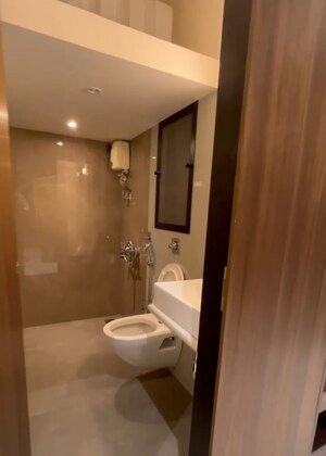 Bathroom in 1 BHK Apartment at Agarwal Sky Heights, Vasai East – for Sale