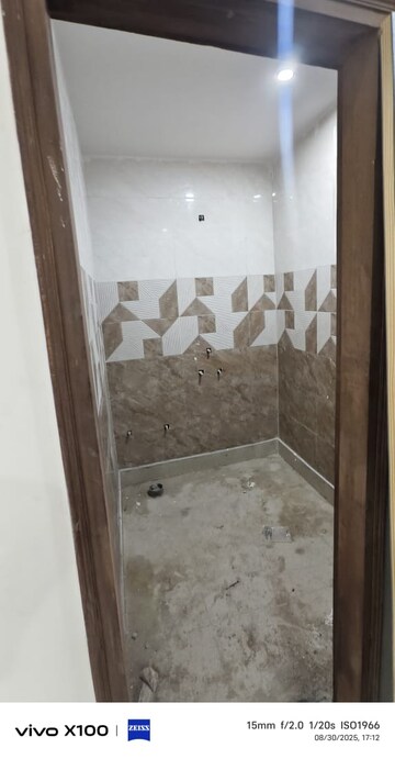 Bathroom in 3 BHK Apartment at Shaheen Bagh – for Sale
