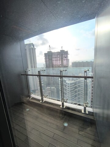 Balcony in 4 BHK Apartment at Lodha World One, Worli – for Rent