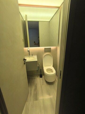 Bathroom in 4 BHK Apartment at Lodha World One, Worli – for Rent