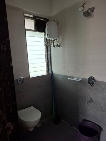 Bathroom in 1 BHK Apartment at Skycity, Bhandup West – for Rent