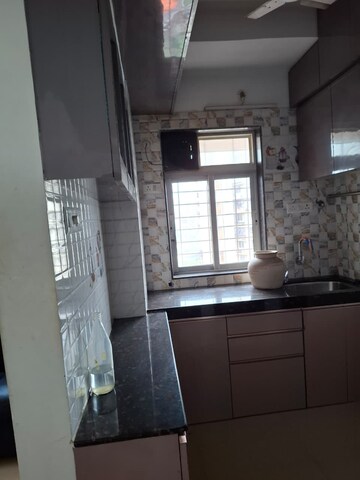 Kitchen in 1 BHK Apartment at Skycity, Bhandup West – for Rent