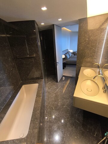 Furnished Amenities in 3 BHK Apartment at Lodha World View, Worli – for Rent