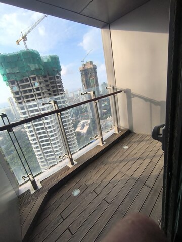Balcony in 3 BHK Apartment at Lodha World View, Worli – for Rent