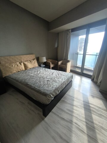 Bedroom in 3 BHK Apartment at Lodha World View, Worli – for Rent