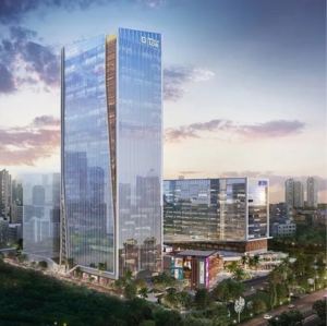  Office Space – Exterior View View at Group 108 One FNG, Sector 142 - for Sale