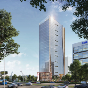  Office Space – Exterior View View at Group 108 One FNG, Sector 142 - for Sale