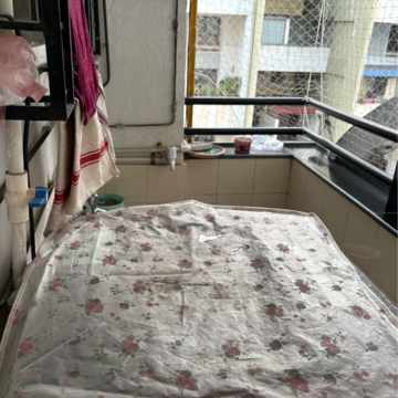 Bedroom in 2 BHK Apartment at Treasure Park, Walvekar Nagar – for Sale