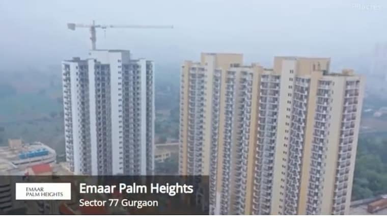 Exterior View, emaar-palm-heights 3 Bedroom 2000 Sq.Ft. Apartment In Sector 77 Gurgaon 9175754