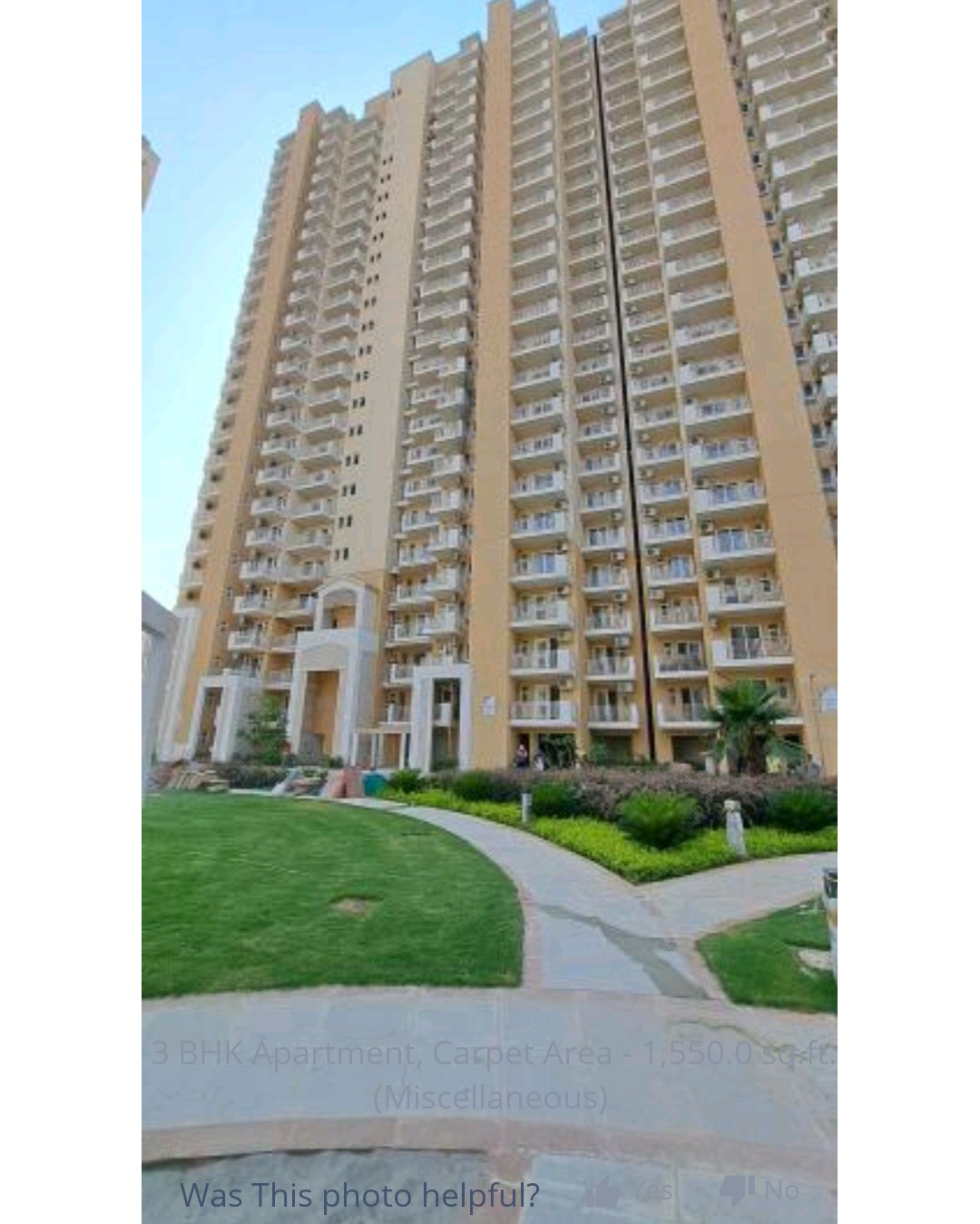 3 BHK Apartment For Sale in Emaar Palm Heights
