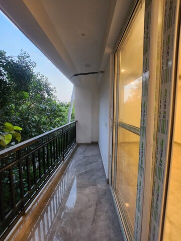Balcony in 3 BHK Builder Floor at Vasant Kunj – for Sale