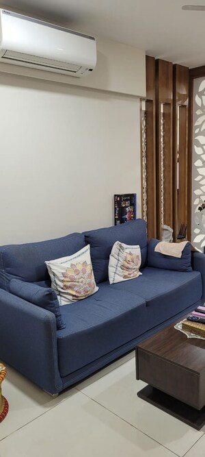 Living Room in 3 BHK Apartment at Manbhum Around The Grove, Financial District – for Sale