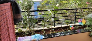 Balcony in 3 BHK Apartment at Manbhum Around The Grove, Financial District – for Sale