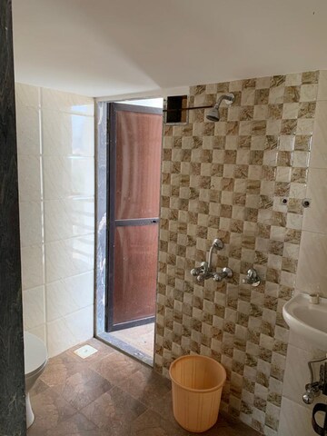 Bathroom in 1 BHK Apartment at Bhagwati Belmont, Haware City – for Rent