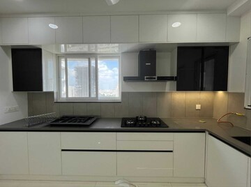 Kitchen in 3 BHK Apartment at Jayabheri The Summit, Narsingi – for Rent