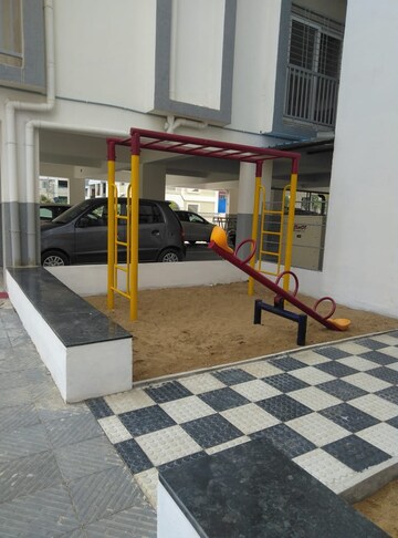 Staircase in 3 BHK Apartment at Khairatabad – for Sale