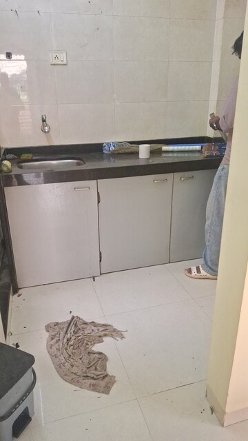 Kitchen in 1 BHK Apartment at Ambe Bhakti CHS, Ghansoli – for Rent