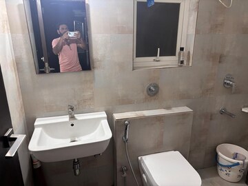 Bathroom in 2 BHK Apartment at Puranik Abitante, Bavdhan – for Rent