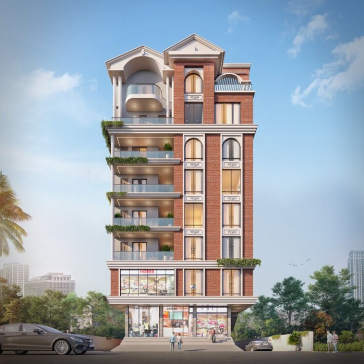 Exterior View, shreesha-anushree 3.5 Bedroom 1241 Sq.Ft. Apartment In Parvati Gaon Pune 9175947