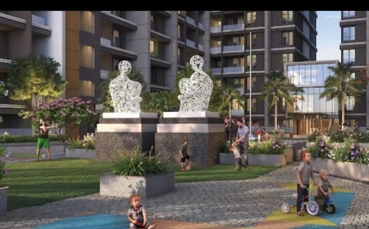 Garden, pristine-allure 2 Bedroom 1222 Sq.Ft. Apartment In Kharadi Pune 9175978