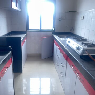 Kitchen in 1 BHK Apartment at Lok Gaurav Society, Chandan Nagar – for Rent