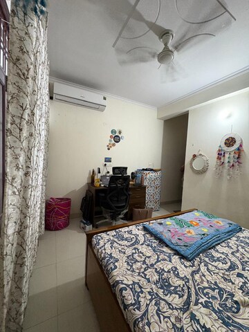 Bedroom in 3 BHK Builder Floor at Sector 15 – for Rent