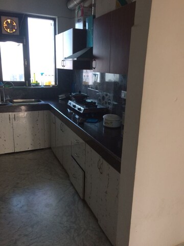 Kitchen in 3 BHK Apartment at Unitech Fresco, Sector 50 – for Rent