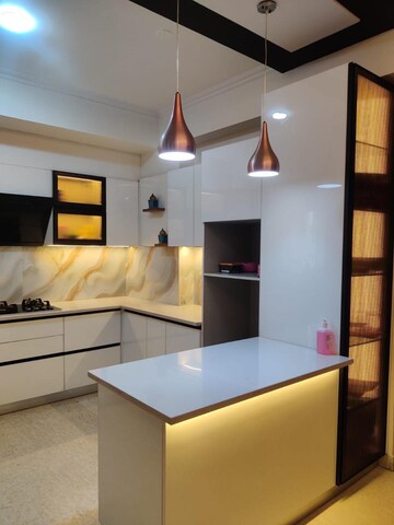 Kitchen in 3 BHK Apartment at Parsvnath Green Ville, Sector 48 – for Rent