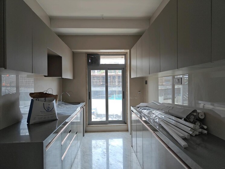 Kitchen, veena-solace 3 Bedroom 945 Sq.Ft. Apartment In Santacruz West Mumbai 9176223