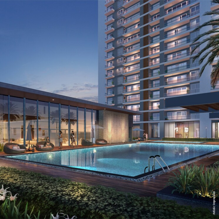 Swimming Pool, emaar-urban-oasis 3 Bedroom 2122 Sq.Ft. Apartment In Sector 62 Gurgaon 9176285