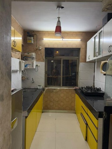 Kitchen in 2 BHK Apartment at Sagar Residency Thane, Kasarvadavali – for Sale