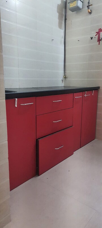 Kitchen in 1 BHK Apartment at Suchidham Complex, Goregaon East – for Rent