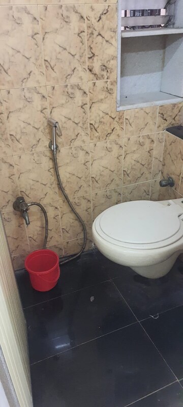 Bathroom in 1 BHK Apartment at Suchidham Complex, Goregaon East – for Rent