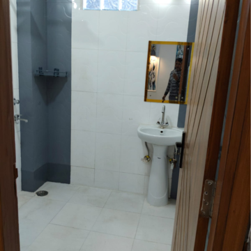Bathroom in 2 BHK Builder Floor at Govindpuri – for Rent