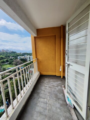 Balcony in 2 BHK Apartment at Pride Panchavati, Dhankawadi – for Rent