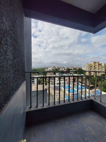 Balcony in 2 BHK Apartment at Pride Panchavati, Dhankawadi – for Rent