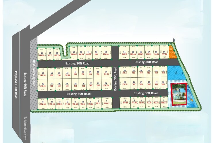 Master Plan, kandi 4 Bedroom 2400 Sq.Ft. Villa In Kandi Hyderabad 9176395